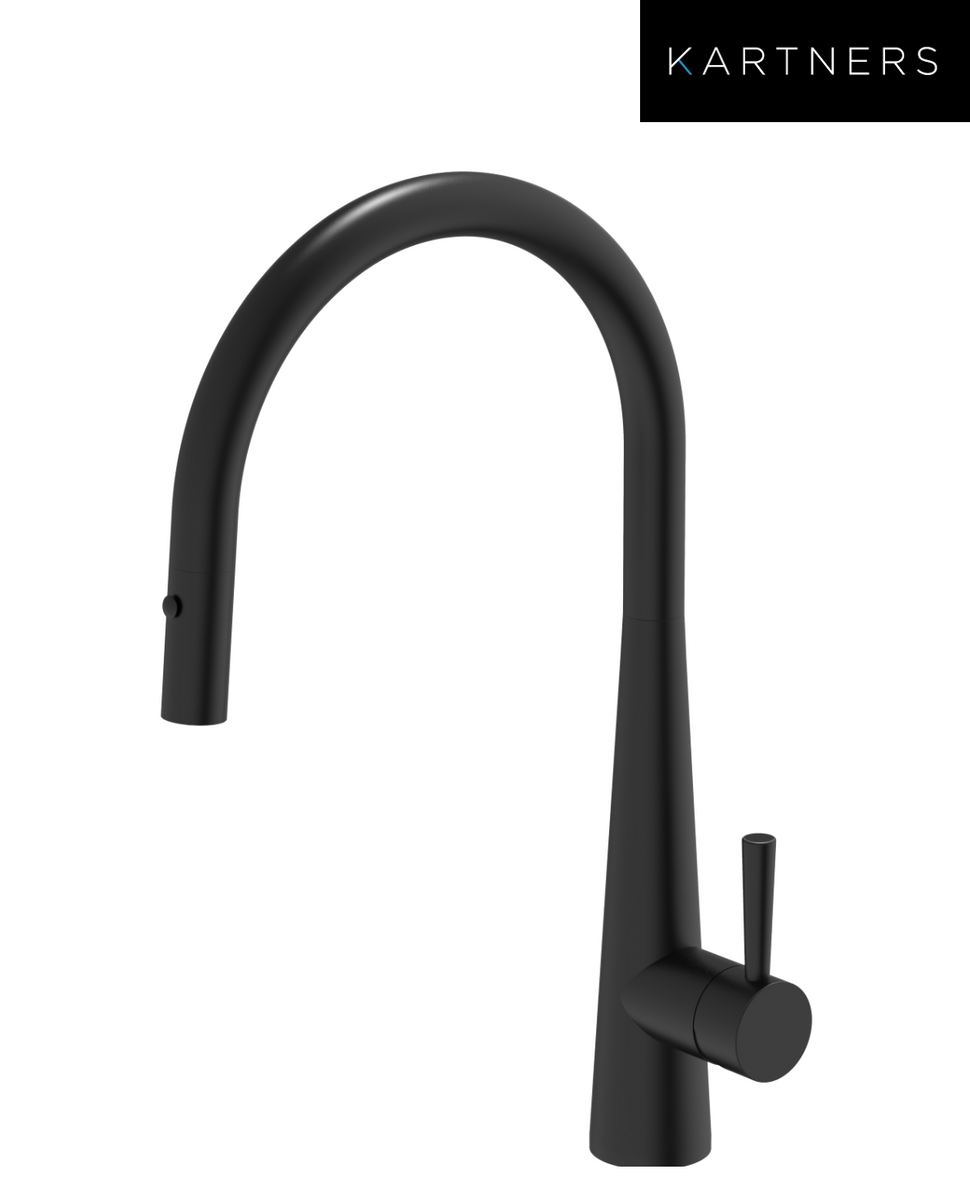 Kartners Kitchen Mixer Matte Black Midea Homes