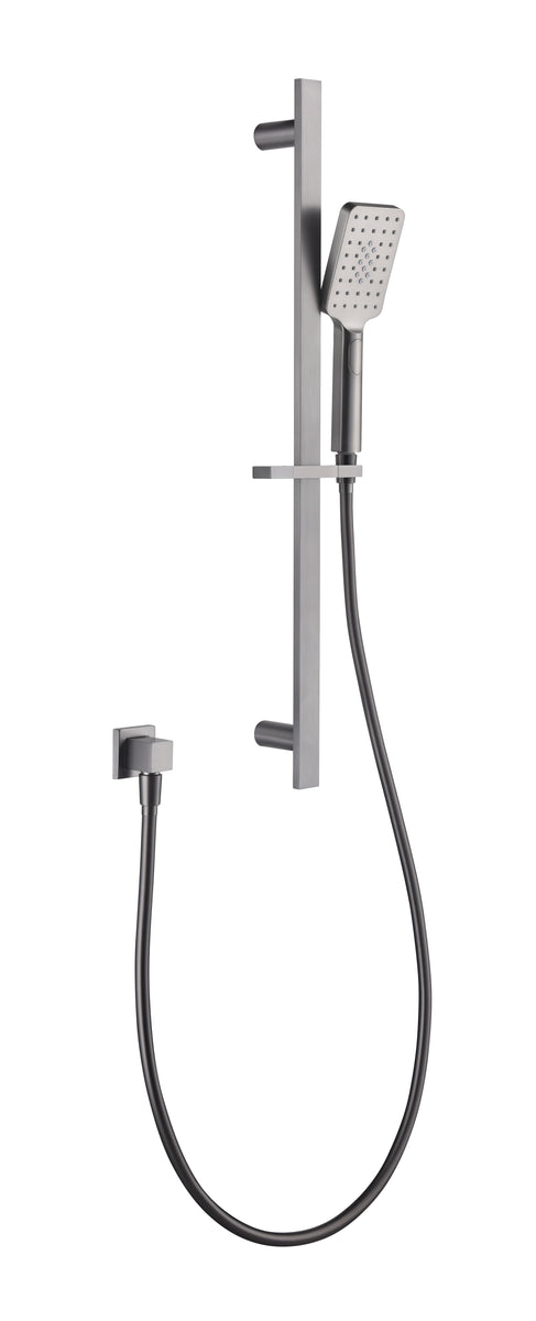 Gunmetal Adjustable Rail Shower Slide – Midea Homes